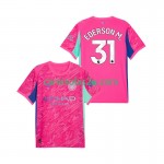 Camisolas de futebol Manchester City EDERSON M. 31 Guarda Redes Equipamento Alternativa 2025/26 Manga Curta